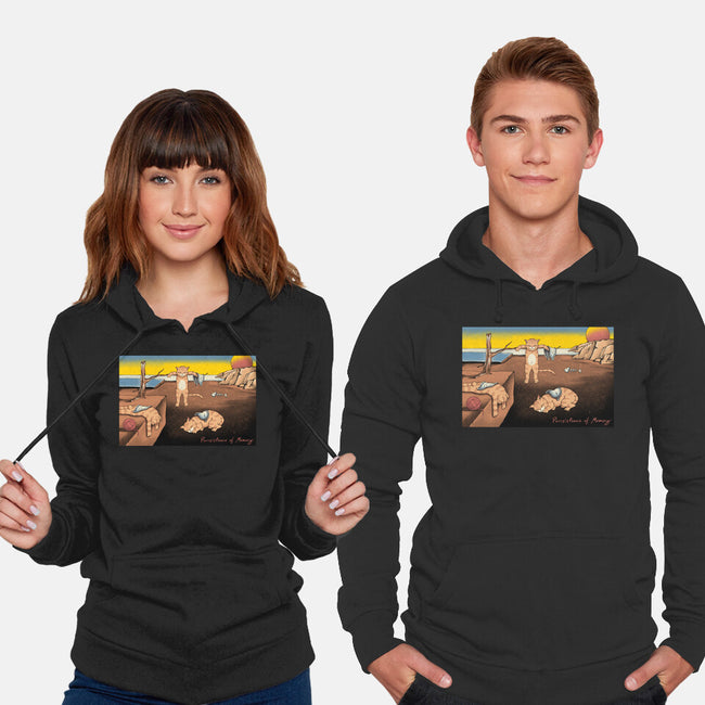 Purrsistence Of Memory-Unisex-Pullover-Sweatshirt-vp021