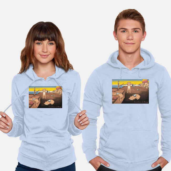 Purrsistence Of Memory-Unisex-Pullover-Sweatshirt-vp021