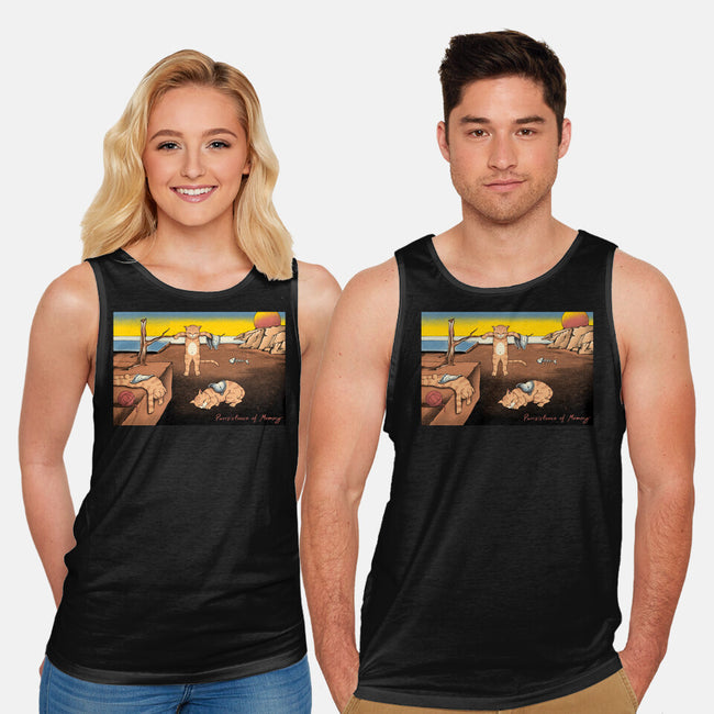 Purrsistence Of Memory-Unisex-Basic-Tank-vp021