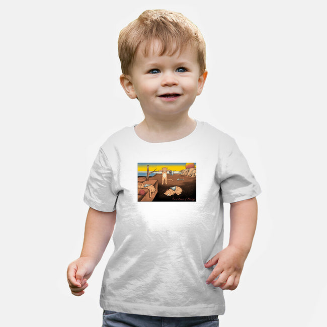 Purrsistence Of Memory-Baby-Basic-Tee-vp021