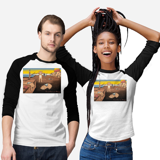 Purrsistence Of Memory-Unisex-Baseball-Tee-vp021