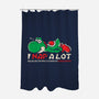 Existing Is Exhausting-None-Polyester-Shower Curtain-turborat14