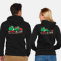 Existing Is Exhausting-Unisex-Zip-Up-Sweatshirt-turborat14