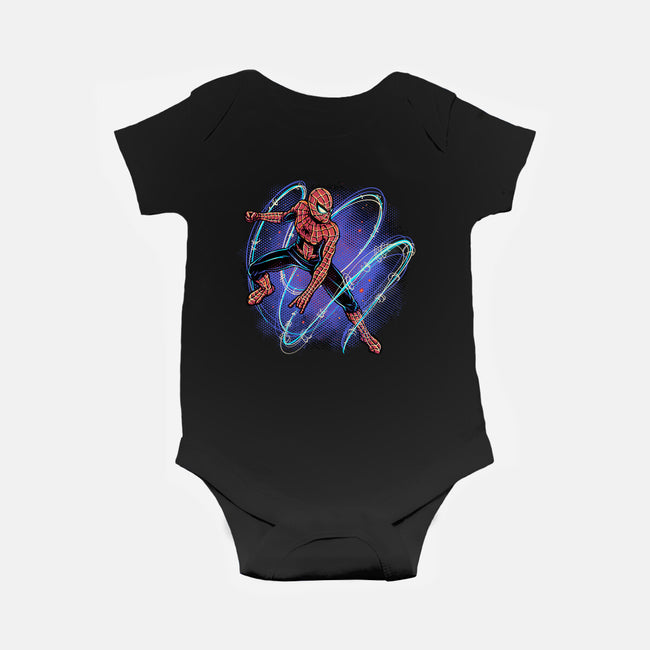 Maximum Spider Senses-Baby-Basic-Onesie-glitchygorilla