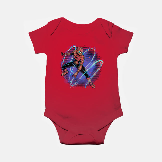 Maximum Spider Senses-Baby-Basic-Onesie-glitchygorilla