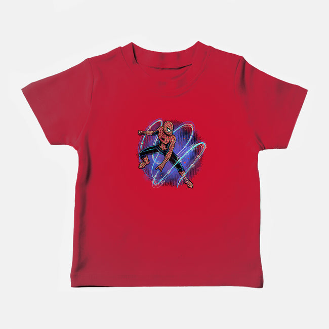 Maximum Spider Senses-Baby-Basic-Tee-glitchygorilla