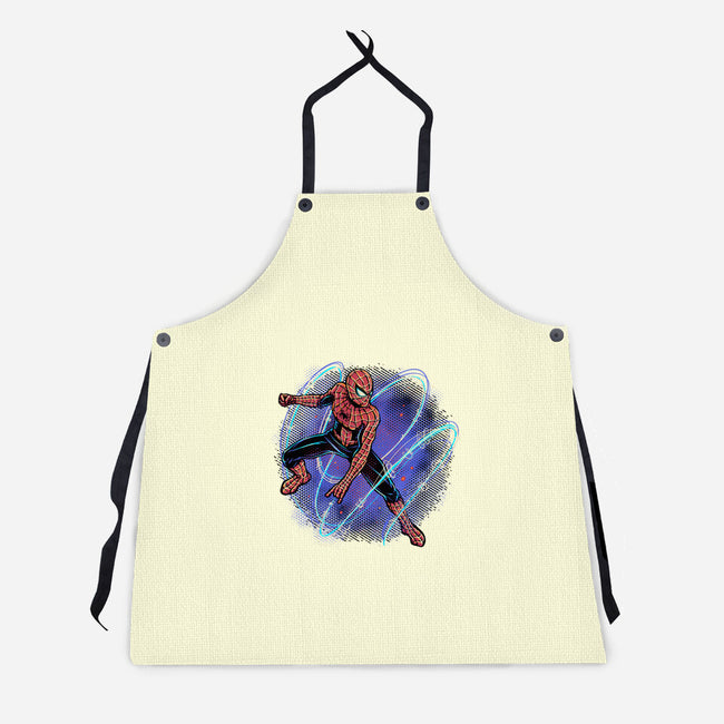Maximum Spider Senses-Unisex-Kitchen-Apron-glitchygorilla