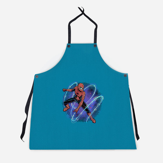 Maximum Spider Senses-Unisex-Kitchen-Apron-glitchygorilla