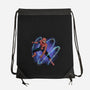 Maximum Spider Senses-None-Drawstring-Bag-glitchygorilla