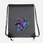 Maximum Spider Senses-None-Drawstring-Bag-glitchygorilla