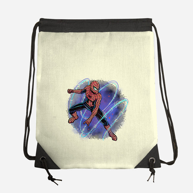 Maximum Spider Senses-None-Drawstring-Bag-glitchygorilla