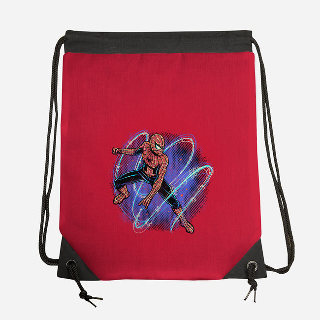Maximum Spider Senses-None-Drawstring-Bag-glitchygorilla