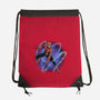 Maximum Spider Senses-None-Drawstring-Bag-glitchygorilla