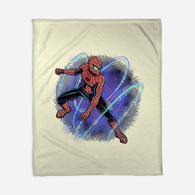 Maximum Spider Senses-None-Fleece-Blanket-glitchygorilla