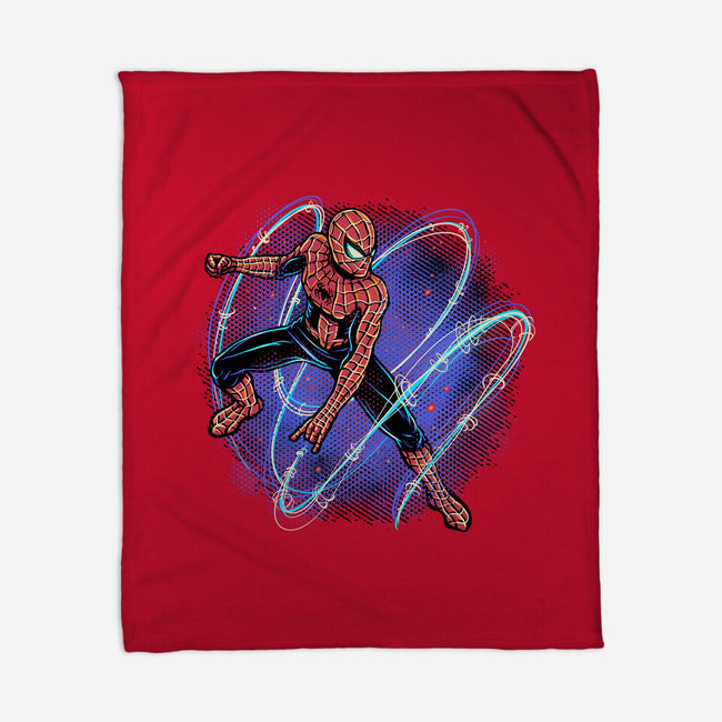 Maximum Spider Senses-None-Fleece-Blanket-glitchygorilla