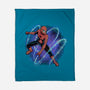 Maximum Spider Senses-None-Fleece-Blanket-glitchygorilla