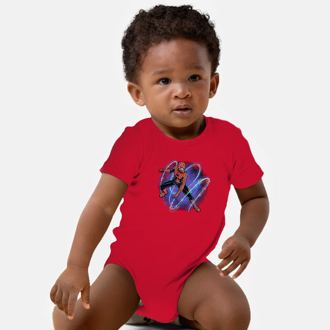 Maximum Spider Senses-Baby-Basic-Onesie-glitchygorilla