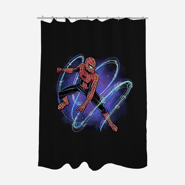 Maximum Spider Senses-None-Polyester-Shower Curtain-glitchygorilla