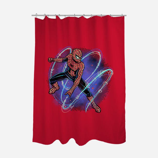 Maximum Spider Senses-None-Polyester-Shower Curtain-glitchygorilla
