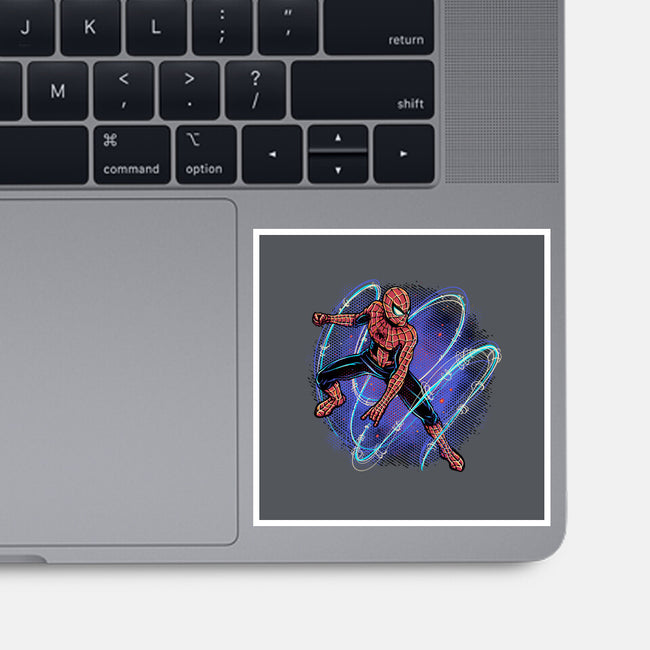 Maximum Spider Senses-None-Glossy-Sticker-glitchygorilla