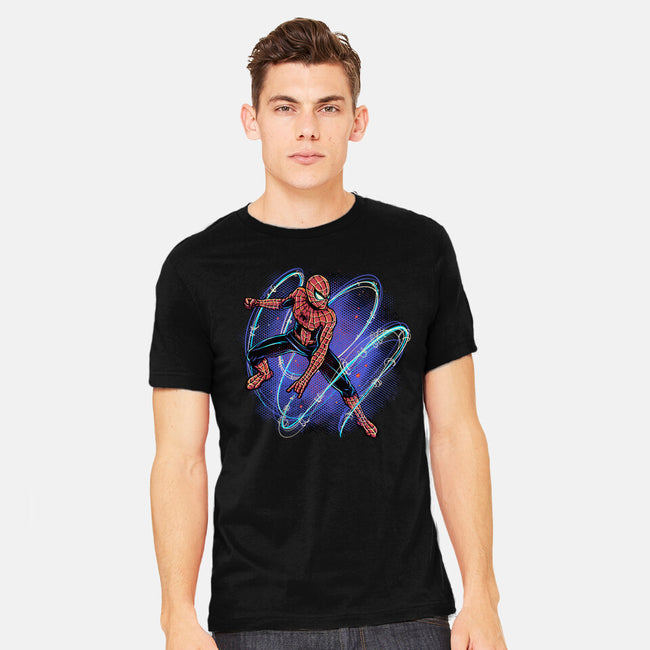 Maximum Spider Senses-Mens-Heavyweight-Tee-glitchygorilla
