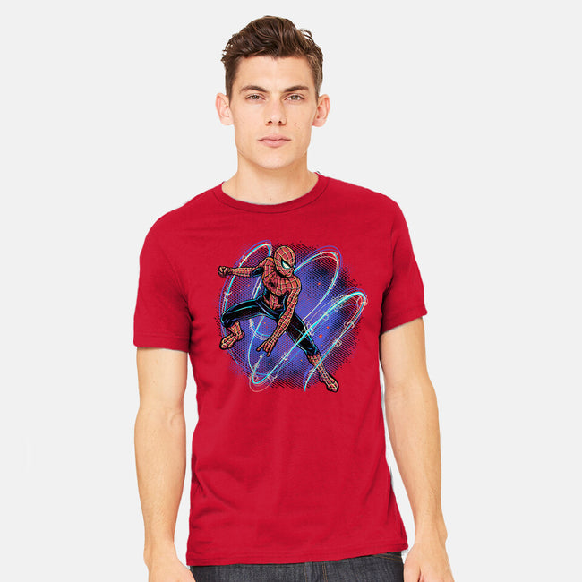 Maximum Spider Senses-Mens-Heavyweight-Tee-glitchygorilla