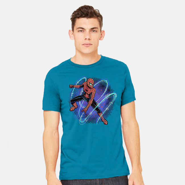 Maximum Spider Senses-Mens-Heavyweight-Tee-glitchygorilla