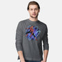 Maximum Spider Senses-Mens-Long Sleeved-Tee-glitchygorilla