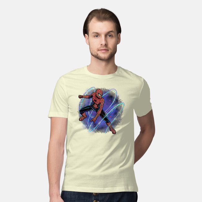 Maximum Spider Senses-Mens-Premium-Tee-glitchygorilla