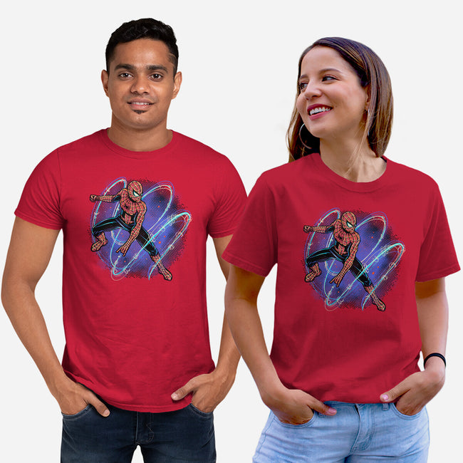 Maximum Spider Senses-Unisex-Basic-Tee-glitchygorilla