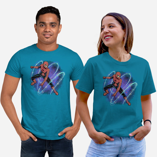 Maximum Spider Senses-Unisex-Basic-Tee-glitchygorilla