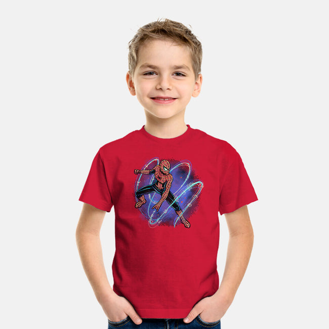 Maximum Spider Senses-Youth-Basic-Tee-glitchygorilla