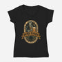 Hedge Knight Beer-Womens-V-Neck-Tee-teesgeex