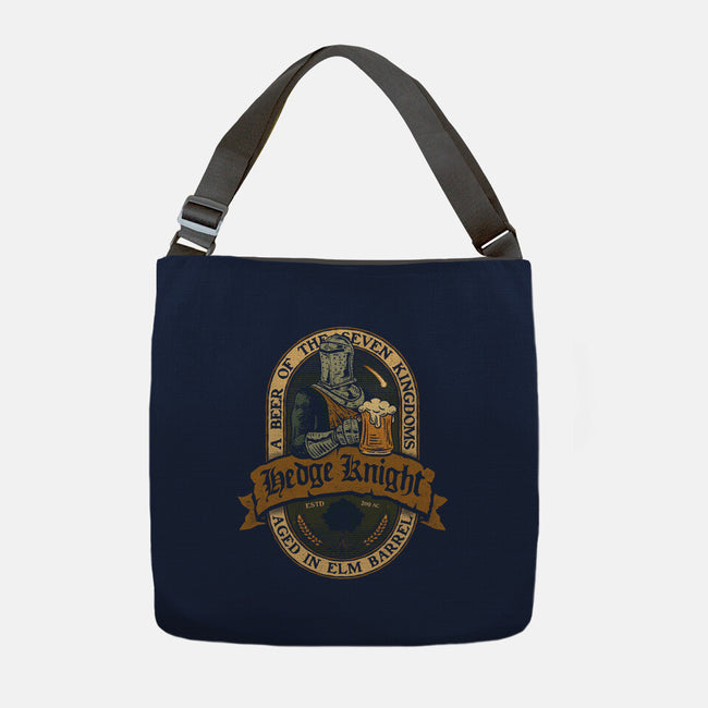 Hedge Knight Beer-None-Adjustable Tote-Bag-teesgeex