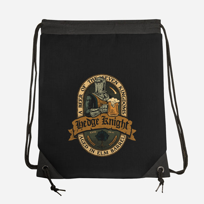Hedge Knight Beer-None-Drawstring-Bag-teesgeex