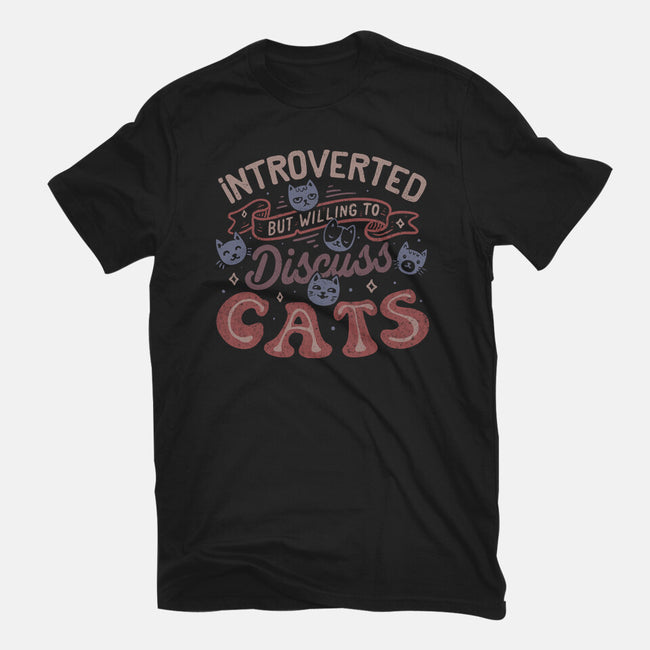 But Willing To Discuss Cats-Mens-Premium-Tee-tobefonseca