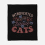 But Willing To Discuss Cats-None-Fleece-Blanket-tobefonseca