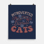 But Willing To Discuss Cats-None-Matte-Poster-tobefonseca