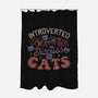But Willing To Discuss Cats-None-Polyester-Shower Curtain-tobefonseca