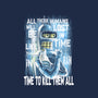 Time To Kill-Womens-V-Neck-Tee-zascanauta