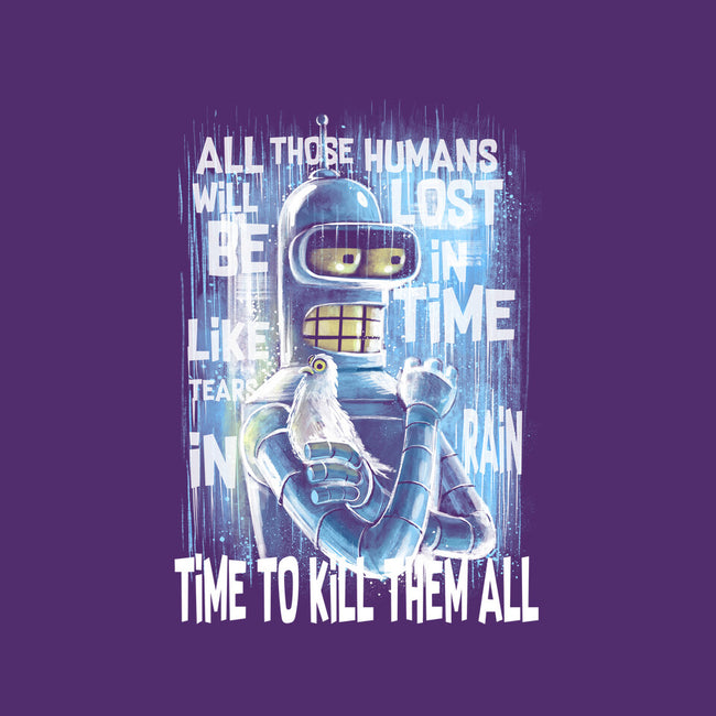 Time To Kill-Womens-Fitted-Tee-zascanauta