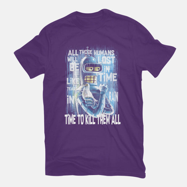 Time To Kill-Womens-Fitted-Tee-zascanauta