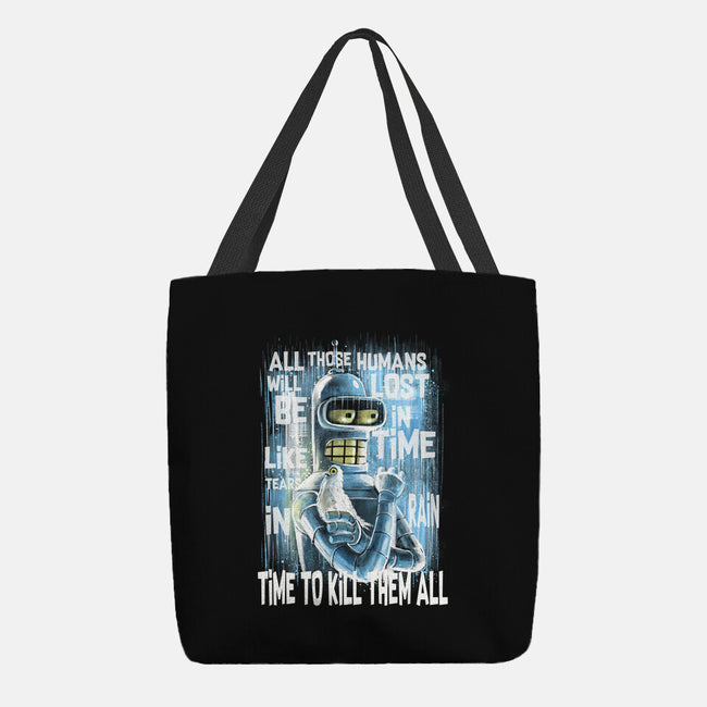 Time To Kill-None-Basic Tote-Bag-zascanauta