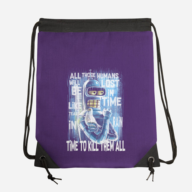 Time To Kill-None-Drawstring-Bag-zascanauta