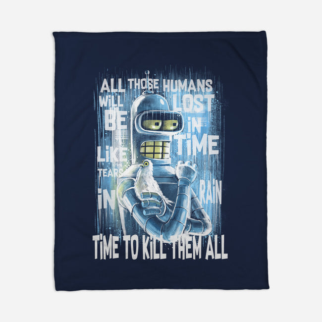 Time To Kill-None-Fleece-Blanket-zascanauta