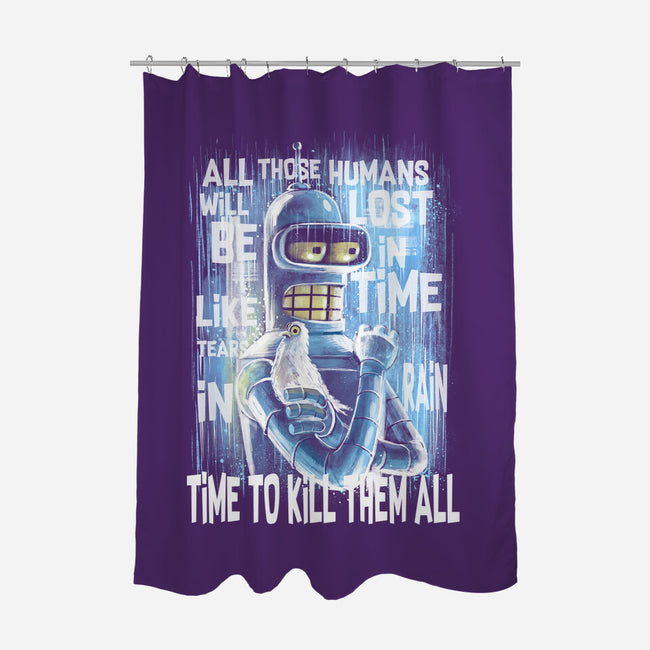 Time To Kill-None-Polyester-Shower Curtain-zascanauta
