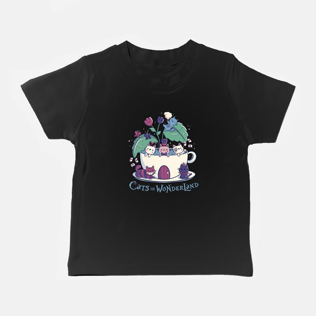 Alice Cats Tea-Baby-Basic-Tee-tobefonseca