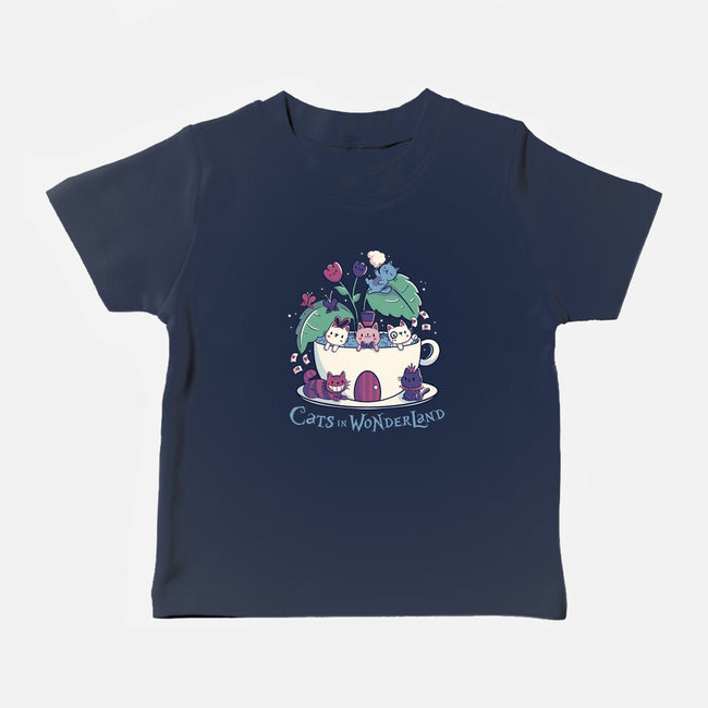 Alice Cats Tea-Baby-Basic-Tee-tobefonseca