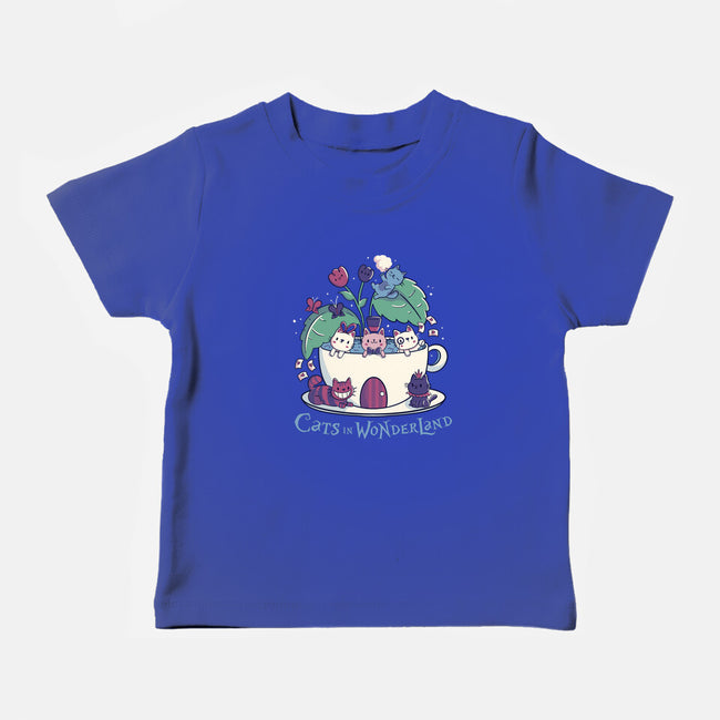 Alice Cats Tea-Baby-Basic-Tee-tobefonseca