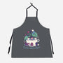 Alice Cats Tea-Unisex-Kitchen-Apron-tobefonseca